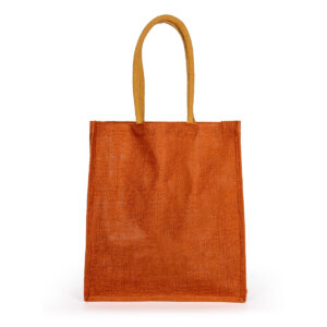 Orange Jute Bag